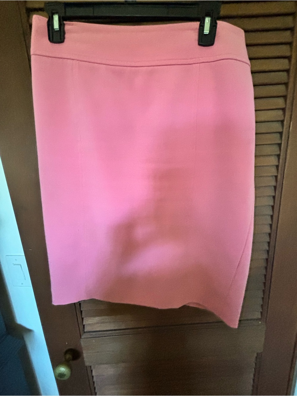 LOFT Coral Pink Pencil Skirt